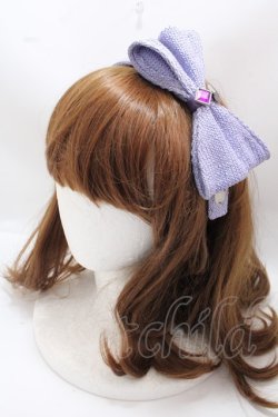 画像1: MILK / Straw Ribbonヘアバンド  パープル Y-25-02-16-072-ML-AC-SZ-ZY