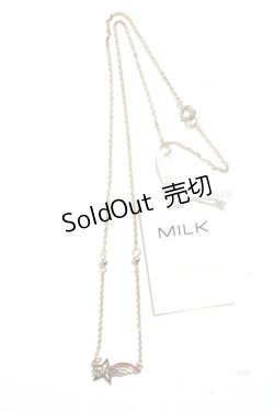 画像3: MILK / Starレインボーネックレス  ゴールド ×ビビット Y-25-02-16-015-ML-AC-SZ-ZY