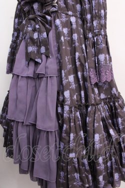 画像4: ATELIER PIERROT / Rosy Bouquet Dress  パープル Y-25-02-18-099-EL-OP-SZ-ZY