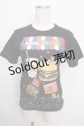 MILK / MILK Burger Tee  ブラック Y-25-02-18-014-ML-TO-SZ-ZY