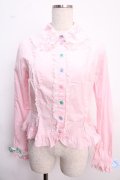 Angelic Pretty / カラフルネックレスブラウス  ピンク Y-25-02-21-053-AP-BL-SZ-ZY