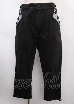 画像1: MILKBOY / BELL BOY PANTS  ブラック Y-25-02-26-072-MB-PA-SZ-ZY