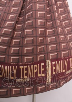 画像3: Emily Temple cute / anniv.チョコパフワンピース  ブラウン Y-25-02-26-016-ET-OP-AS-ZY