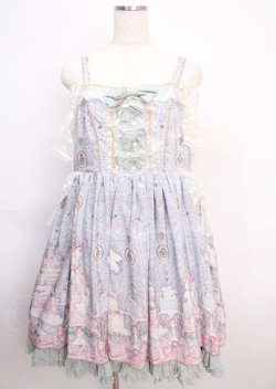 画像1: Angelic Pretty / Antoinette Decoration Specialジャンパースカート  ラベンダー Y-25-02-26-025-AP-OP-AS-ZY