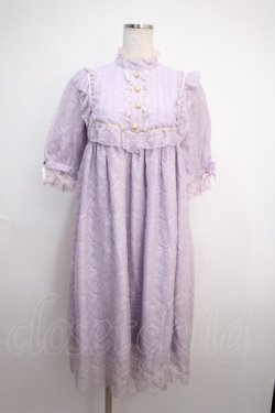 画像1: Angelic Pretty / アンティークドールワンピース  ラベンダー Y-25-02-27-097-AP-OP-SZ-ZY