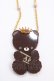 画像1: Angelic Pretty / Porter Chocolatネックレス  ブラウン Y-25-02-27-018-AP-AC-SZ-ZY (1)