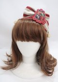 Angelic Pretty / British Emblemグログランカチューシャ  ボルドー Y-25-03-17-029-AP-AC-SZ-ZY