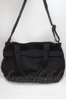 画像2: NieR Clothing / 2WAY CANVAS SHOULDER BAG  黒 Y-25-03-21-038-PU-BG-SZ-ZY