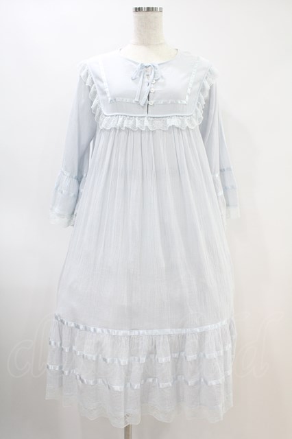 Katie / ASHBURY ethnic dress F サックス H-24-06-01-1015-LO-OP-SK-ZH