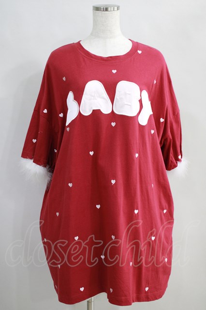 Ank Rouge / BABYハートドットTe M レッド H-24-07-04-047-CA-TO-NS-ZH