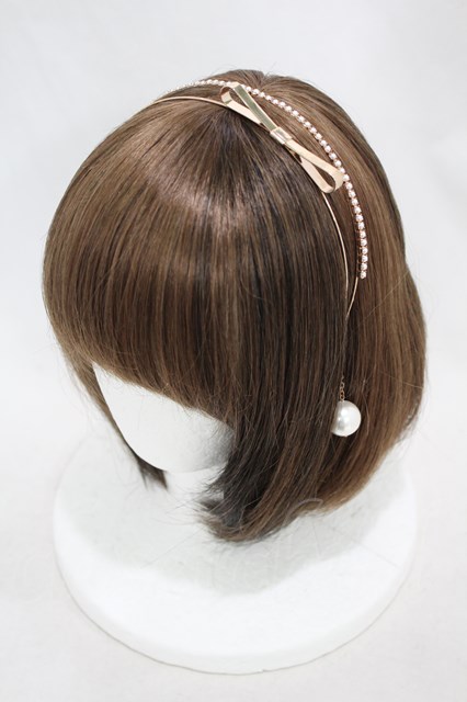 MILK / HAIR JEWELRY ピンクゴールド×パール H-24-07-08-1001-ML-AC-KB-ZH