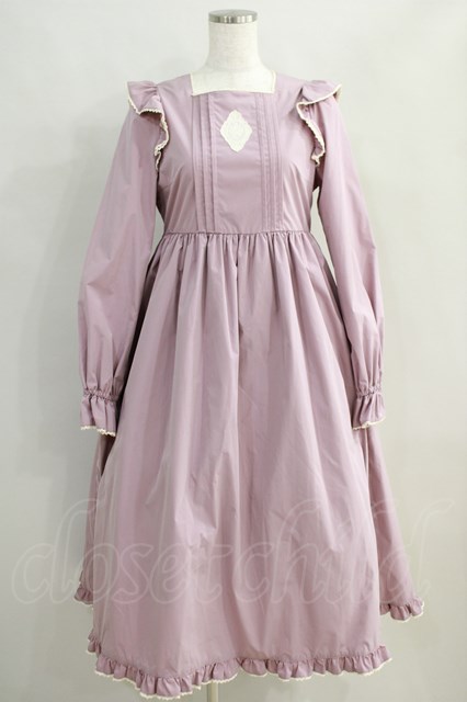 Maison de FLEUR Petite Robe / クラシカルフラワーワンピース Free ピンク H-24-07-12-020-EL-OP-NS-ZH