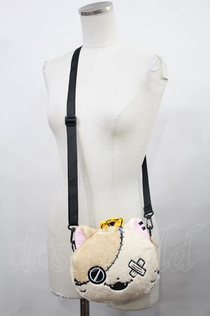 NieR Clothing / 2WAYぬいぐるみポシェット ミケ H-24-08-03-1036-PU-BG-KB-ZH