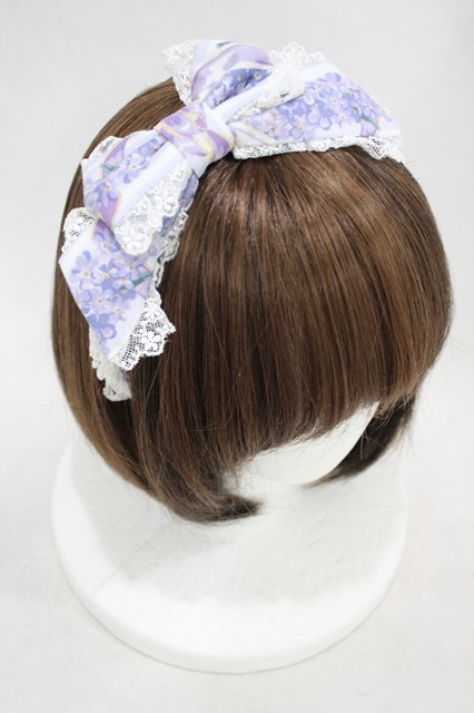 Angelic Pretty / Romantic Little Gardenカチューシャ ラベンダー H-24-08-15-003-AP-AC-NS-ZH