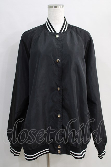 NieR Clothing / LIGHT BLOUSON JACKET 黒 H-24-08-21-050-PU-JA-KB-ZT063