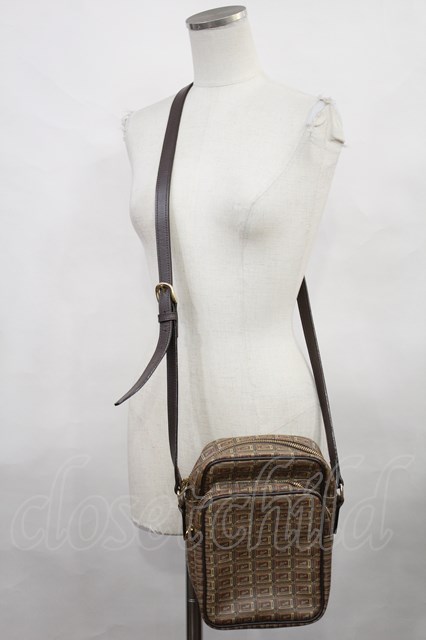 Q-pot. / Chocolate Shoulder Bag <M> ブラウン H-24-09-05-1019-QP-BG-KB-ZH