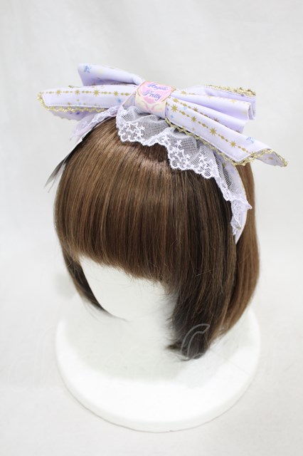 Angelic Pretty / Magic Princessカチューシャ ラベンダー H-24-09-28-061-AP-AC-NS-ZH