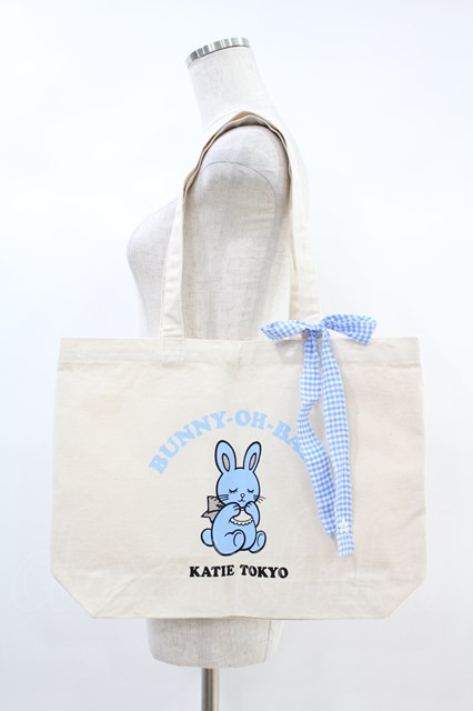 Katie / OH-BABY canvas tote BUNNY H-24-11-02-1013-LO-BG-KB-ZH