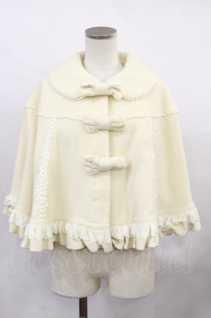 Angelic Pretty / Lovely Girlロングケープ Free オフ H-24-11-10-1041-AP-JA-NS-ZH