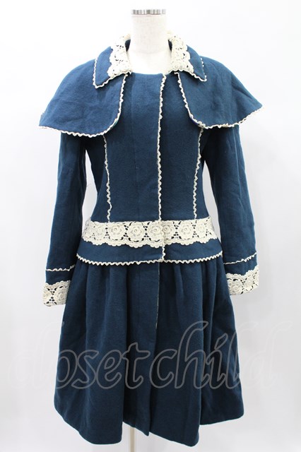 Juliette et Justine / Manteau de Conte de Fee 2 ブルー H-24-11-26-037-CL-CO-NS-ZH