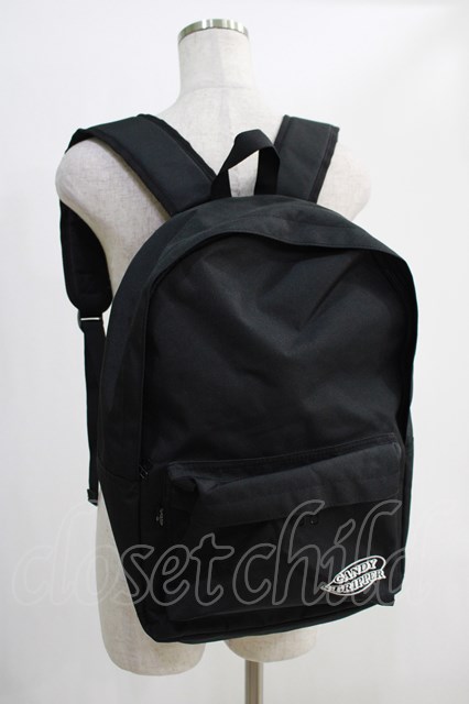 Candy Stripper / CND LOGO BACKPACK 黒 H-24-12-02-001-PU-BG-KB-ZH