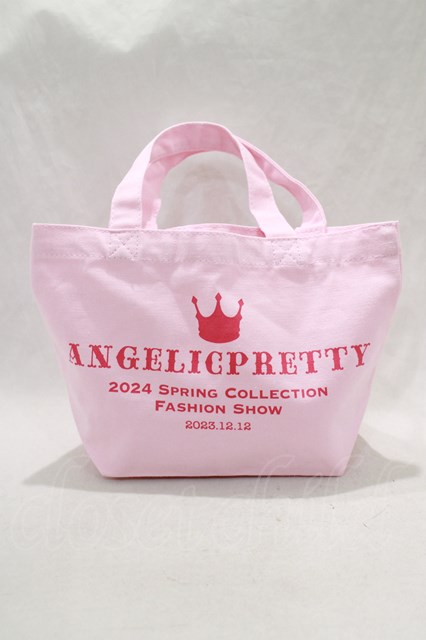 Angelic Pretty / ANGELICPRETTY 2024 SPRING COLLECTION FASHION SHOWトートバッグ ピンク H-25-01-03-052-AP-BG-NS-ZH