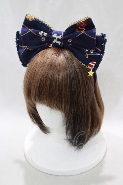 Angelic Pretty / TOY MARCHカチューシャ ネイビー H-25-01-12-071-AP-AC-NS-ZH