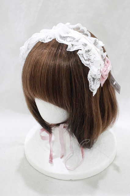 Amavel / Secret Rose Gardenヘッドドレス オフ/ピンク H-25-02-10-074-CA-AC-NS-ZH