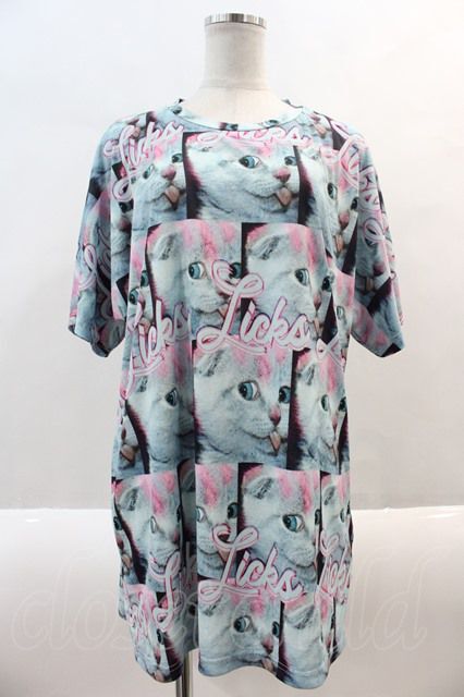 MILKBOY / CAT TEE サックス I-24-08-15-036-MB-TO-HD-ZI