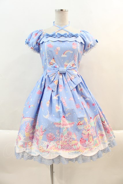 Angelic Pretty / MilkyPlanetワンピース アオ I-24-09-22-078-AP-OP-HD-ZI