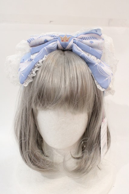 Angelic Pretty / Wonder Patisserieカチューシャ サックス I-24-12-05-105-AP-AC-HD-ZI