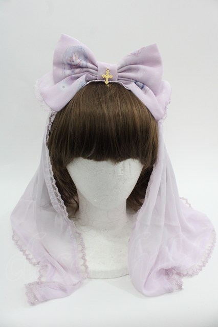 Angelic Pretty / Cecilia Crossカチューシャ ピンク I-25-03-08-026-AP-AC-HD-ZI