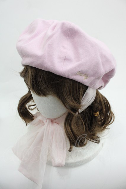 Emily Temple cute / HAT Sisterベレー ピンク I-25-03-12-110-ET-AC-HD-ZI