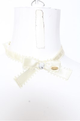 Angelic Pretty / Jewelry Ribbonチョーカー アイボリー O-24-07-29-4095-AP-AC-OW-OS