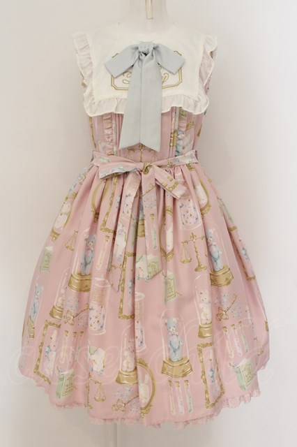 Angelic Pretty / Toys Museumジャンパースカート ピンク O-24-08-24-005-AP-OP-OW-OS