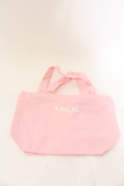 MILK / miniトート ピンク O-24-09-24-140-ML-BG-OW-ZT308