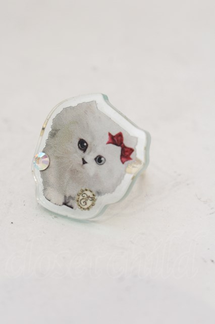 Enchantlic Enchantilly / Dolled up Ring 白猫 O-24-09-28-045-LO-AC-OW-OS