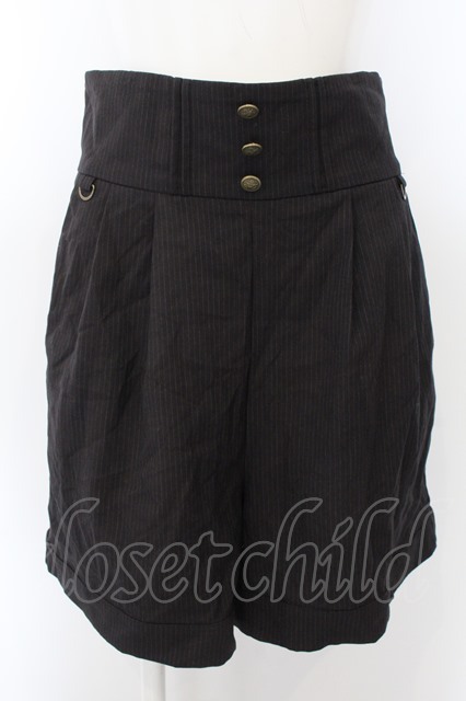 Amavel / Classic School ショートパンツ グレー O-24-12-25-053-CA-PA-IG-OS