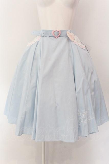 Angelic Pretty / Milkshakeサーキュラースカート サックス O-25-01-28-010-AP-SK-IG-OS