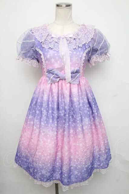 Angelic Pretty /Sugar Skyワンピース ピンク S-24-07-31-067-AP-OP-AS-ZS