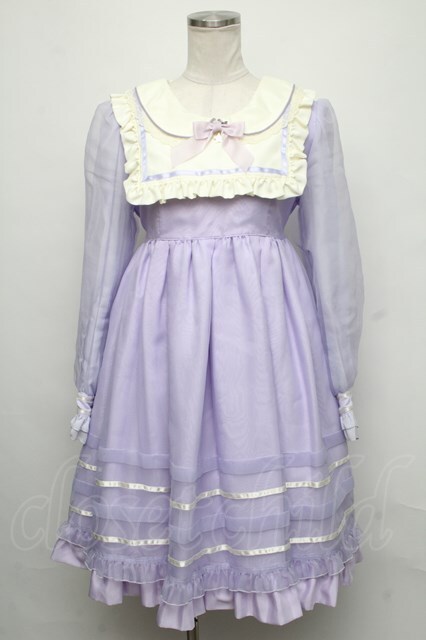 Angelic Pretty / ステラワンピース ラベンダー S-24-08-11-062-AP-OP-UT-ZS