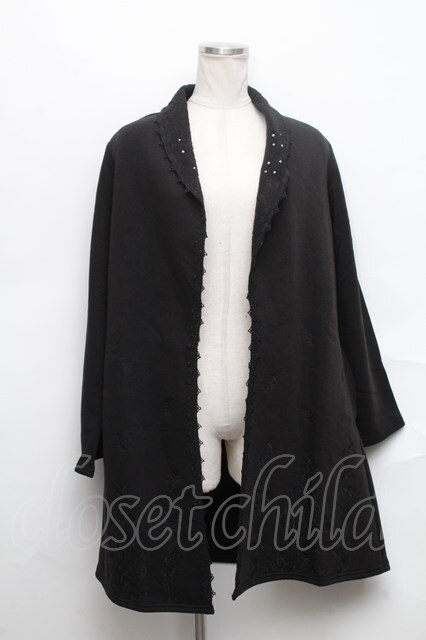 axes femme / COATコート 黒 S-24-09-28-025-AX-CO-HR-ZS