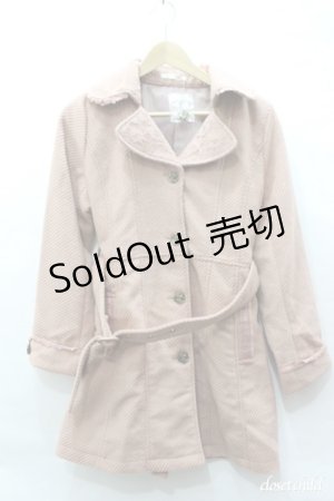 画像: 【SALE】【40%OFF】axes femme  / レース襟コート O-20-11-30-293-AX-CO-YM-ZT-C011 O-20-11-30-293-1-CO-AX-L-YM-ZT-C011