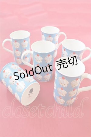 画像: 【新品】30%off クリストファーヴァイン　スイーツマグカップ  チェリートップ cv-001-1