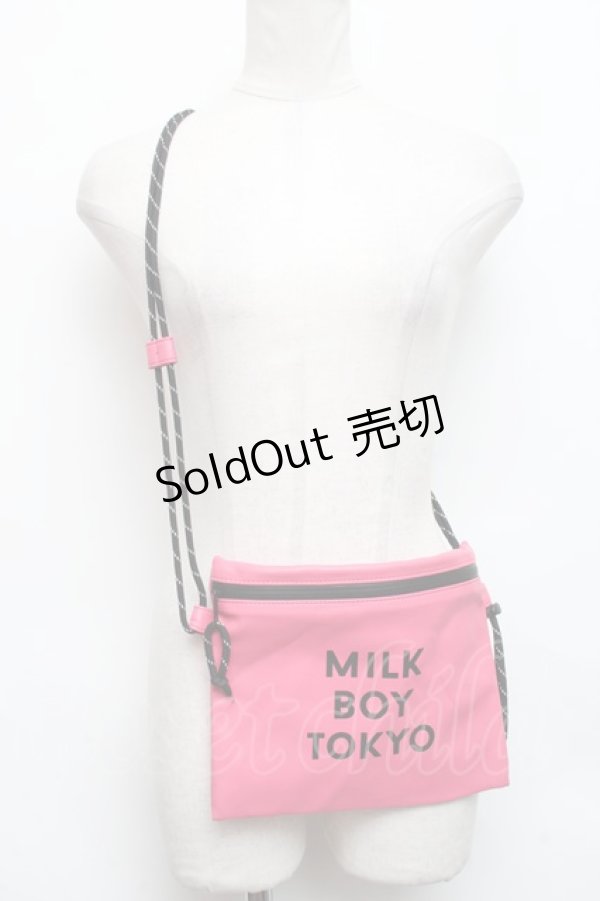 画像1: MILKBOY / BAG MBT SMALL バッグ  ピンク S-24-09-01-019-MB-BG-AS-ZT433 (1)