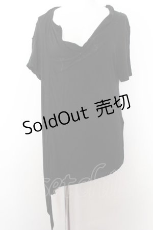 画像: Sixh / レイヤードドレープTシャツ O-22-10-04-065-1-TS-HN-G-YM-ZT236