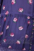 画像3: Jane Marple  / Dance with roses jacquard beltedドレス Y-23-01-11-071y-1-OP-JM-L-AS-ZY (3)