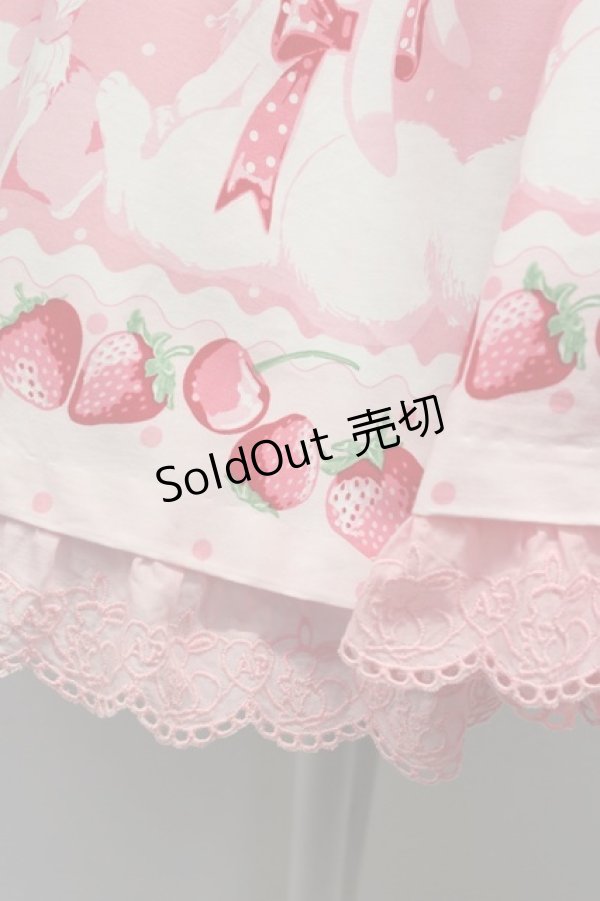 Angelic Pretty / Cherry Berry Bunny胸リボンジャンパースカート I-23 