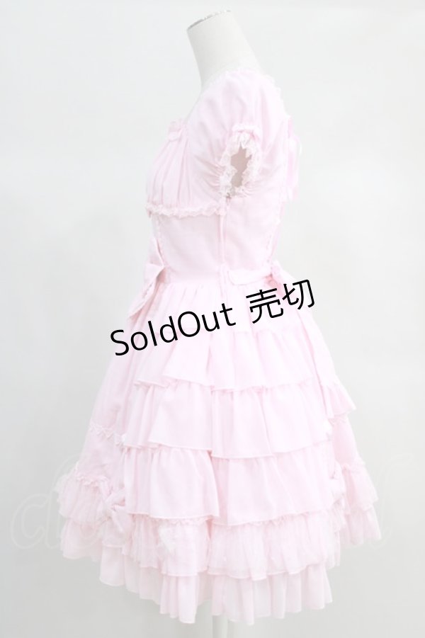 画像2: Angelic Pretty  / サイドフリルフェアリーワンピース(バニラン) H-23-02-21-012h-1-OP-AP-L-SK-ZH.S (2)