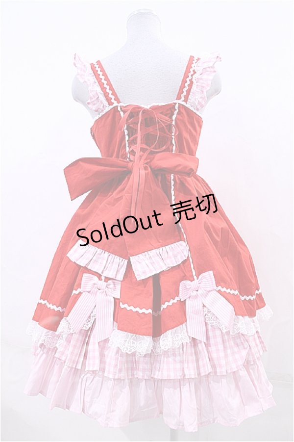 Angelic Pretty / 夢見るFantasic Balloonジャンパースカート  I-23-02-23-020i-1-OP-AP-L-HD-ZI-R - closet child オンラインショップ
